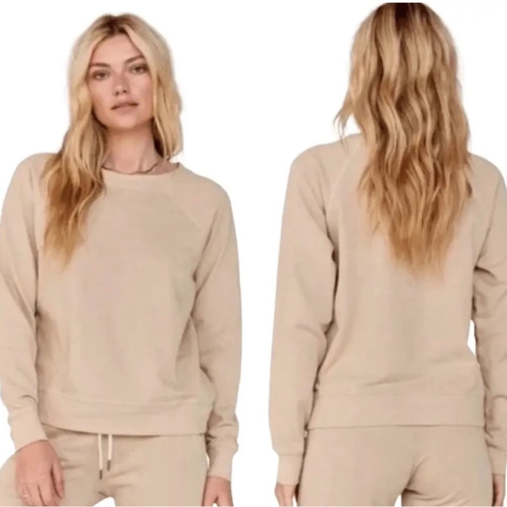 MATE the Label Organic Terry Raglan Crewneck Sweatsuit